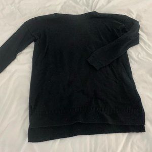 Comfy Black Tunic Sweater